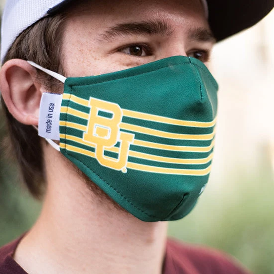 Katydid Baylor University BU Licensed Collegiate Face Mask Game Day Collection