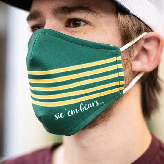 Katydid Baylor University BU Licensed Collegiate Face Mask Game Day Collection
