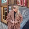 Katydid Sherpa Body Wrap/Cardigan For Women Hoodie (7 Colors)