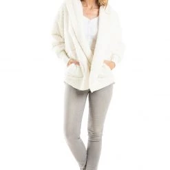 Katydid Sherpa Body Wrap/Cardigan For Women Hoodie (7 Colors)