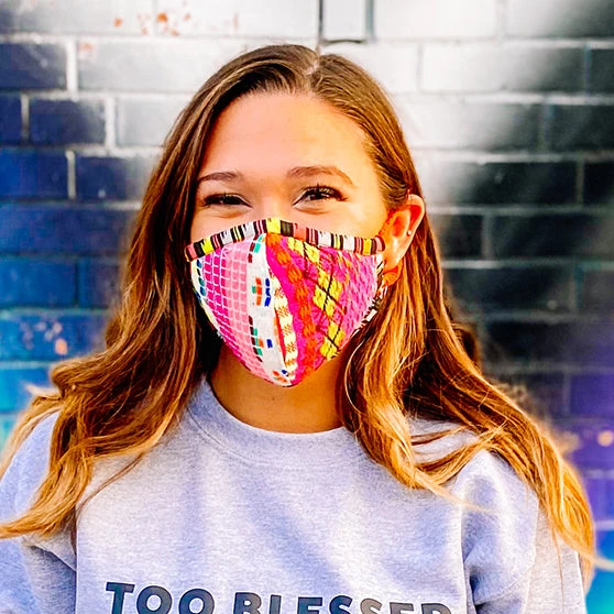 Katydid Discontinued Multicolored Fabric Face Masks