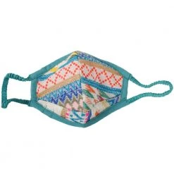 Katydid Teal Fabric Face Masks