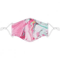 Katydid KIDS Pink Marble Fashion Face Masks With Lanyard Discontinued