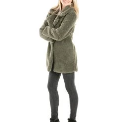 Katydid Fall & Winter Teddy Sherpa Jacket Or Coat With Pockets