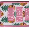 Katydid Good Vibes PINEAPPLE Luggage Tags Vacay Getaway Collection