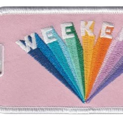 Katydid Weekend Rainbow Luggage Tags Weekend Vibes Collection