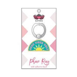 Katydid Weekend Vibes Collection Good Vibes Only Phone Ring Holder & Stand