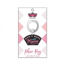 Katydid Don’t Mess With Mama Phone Ring Holder & Stand