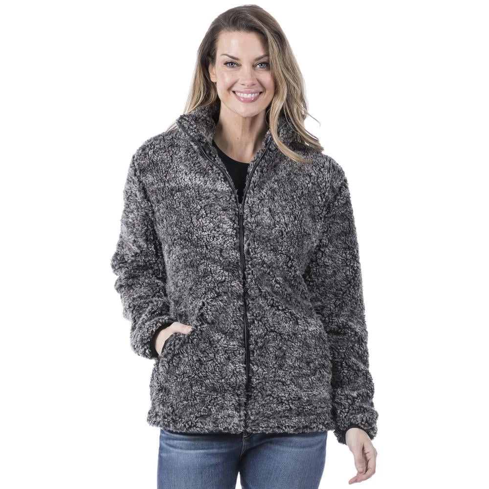 Katydid Sherpa Full Zip JACKET For Women Fall & Winter
