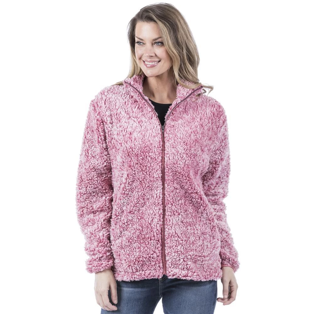 Katydid Sherpa Full Zip JACKET For Women Fall & Winter