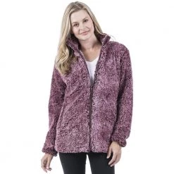 Katydid Sherpa Full Zip JACKET For Women Fall & Winter