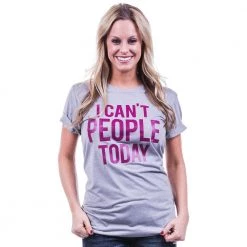 Katydid I Can't People Today T-Shirts Weekend Vibes Collection