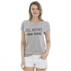 Katydid Weekend Vibes Collection Dog Mother Wine Lover T-Shirts