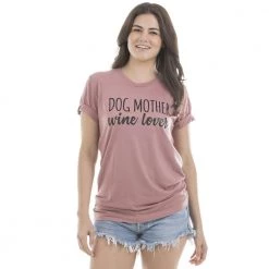 Katydid Weekend Vibes Collection Dog Mother Wine Lover T-Shirts