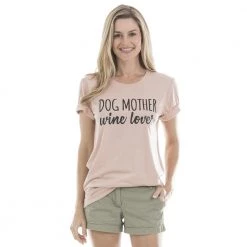 Katydid Weekend Vibes Collection Dog Mother Wine Lover T-Shirts