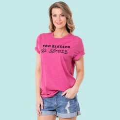 Katydid Too Blessed Graphic T Shirts Mom Life Collection