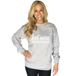 Katydid Hot Mess Just Doing My Best Women's Sweatshirt