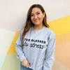 Katydid Too Blessed To Stress Women's Sweatshirts Weekend Vibes Collection