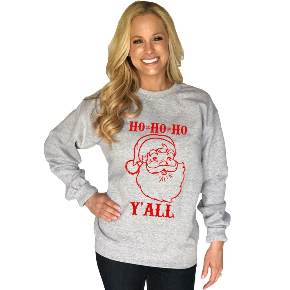 Katydid Ho Ho Ho Y'all Women's Sweatshirt