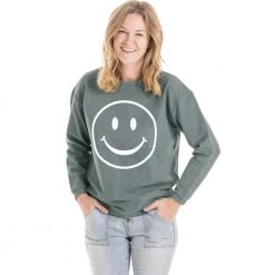 Katydid Happy Face Corded Sweatshirt Happy Face Collection