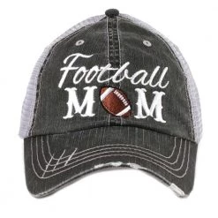 Katydid Mom Life Collection Football Mom Trucker Hat