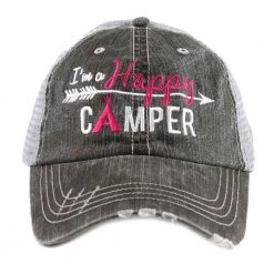 Katydid I'm A Happy Camper Trucker Hat