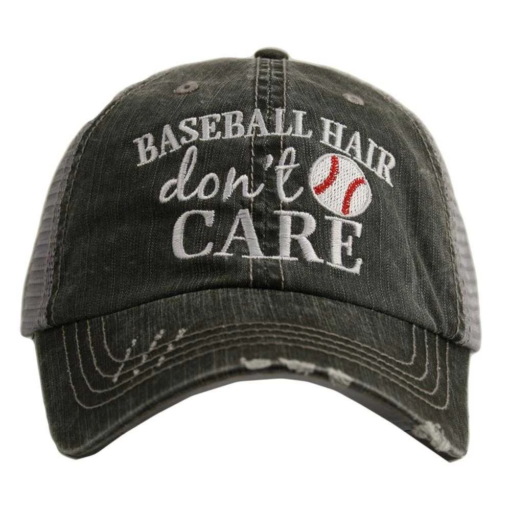 Katydid Hair Don't Care Collection Baseball Hair Don't Care Trucker Hat