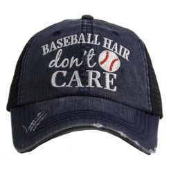 Katydid Hair Don't Care Collection Baseball Hair Don't Care Trucker Hat