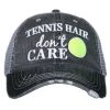 Katydid Hair Don't Care Collection Tennis Hair Don't Care Trucker Hat