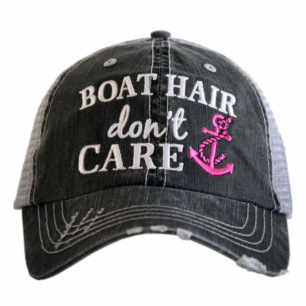 Katydid Hair Don't Care Collection Boat Hair Don't Care Women's Trucker Hat