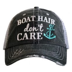 Katydid Hair Don't Care Collection Boat Hair Don't Care Women's Trucker Hat