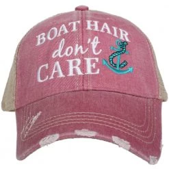 Katydid Hair Don't Care Collection Boat Hair Don't Care Women's Trucker Hat