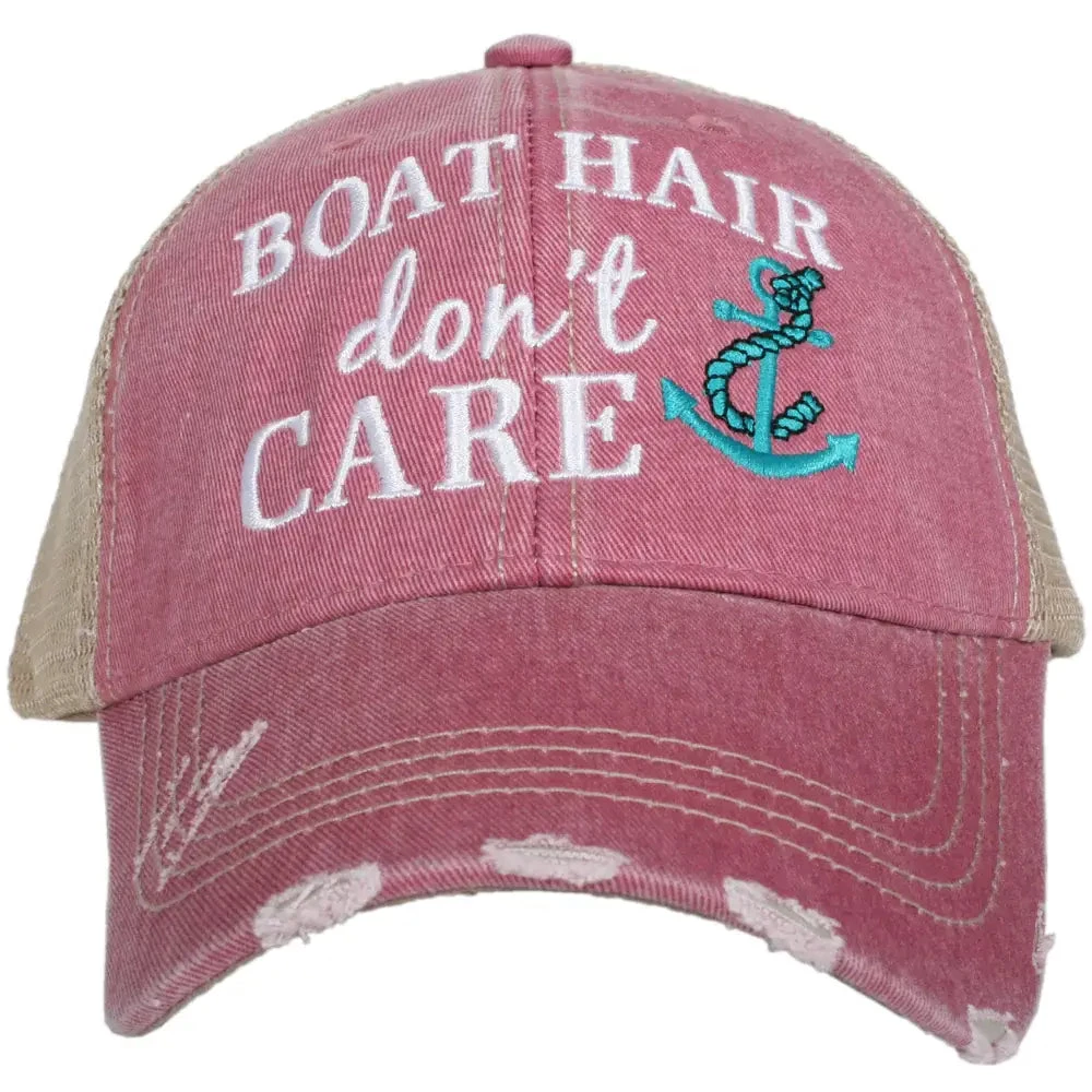Katydid Hair Don't Care Collection Boat Hair Don't Care Women's Trucker Hat