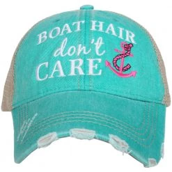 Katydid Hair Don't Care Collection Boat Hair Don't Care Women's Trucker Hat