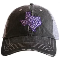 Katydid State Love Collection Texas IKAT Patch Trucker Hat