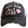 Katydid Hair Don't Care Collection Mimi Hair Don't Care Trucker Hat