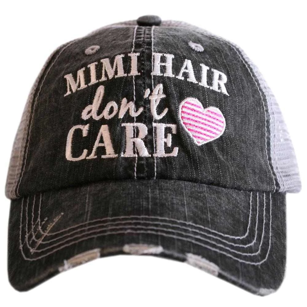 Katydid Hair Don't Care Collection Mimi Hair Don't Care Trucker Hat