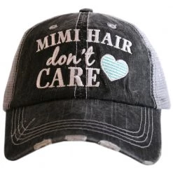 Katydid Hair Don't Care Collection Mimi Hair Don't Care Trucker Hat