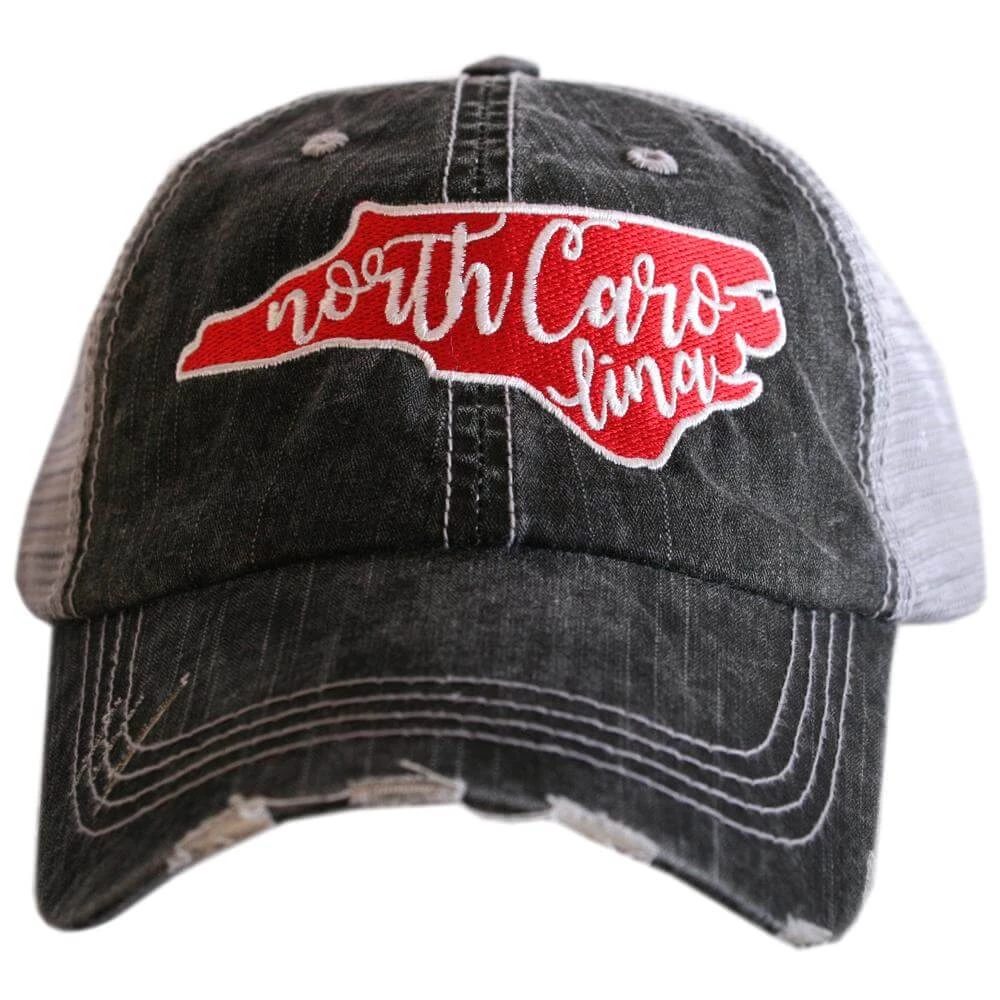 Katydid North Carolina State Patch Trucker Hat