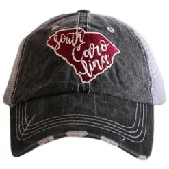Katydid South Carolina State Patch Trucker Hat