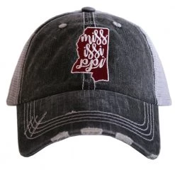 Katydid Mississippi State Patch Trucker Hat State Love Collection