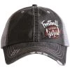 Katydid Football Mom SIDE PATCH Trucker Hat Mom Life Collection