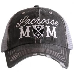 Katydid Mom Life Collection Lacrosse Mom Trucker Hat