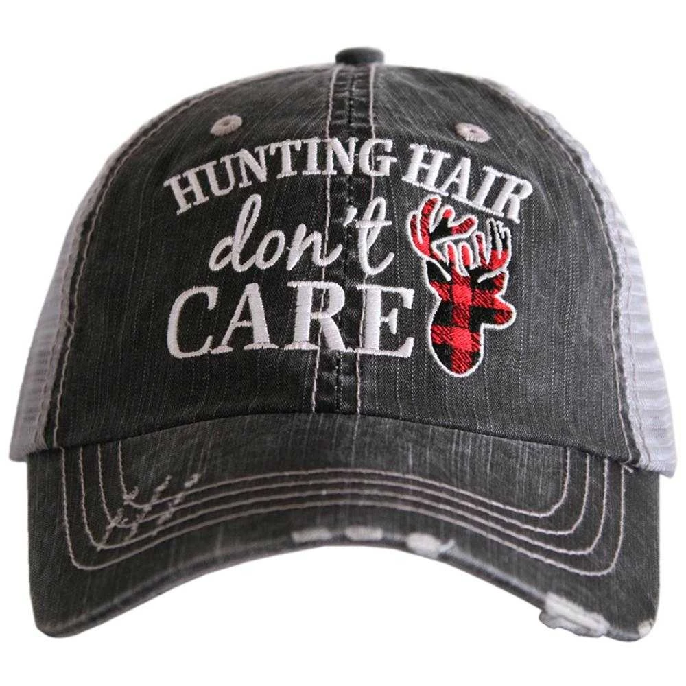 Katydid Hunting Hair Don't Care Trucker Hat Hair Don't Care Collection