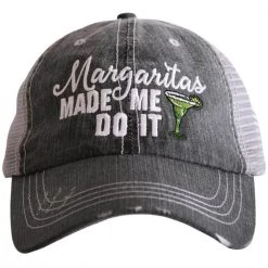 Katydid Margaritas Made Me Do It Trucker Hat