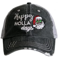 Katydid Holiday Collection Happy Holla Days Trucker Hat