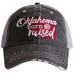 Katydid Oklahoma "Born & Raised" Trucker Hat State Love Collection