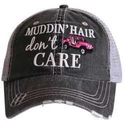 Katydid Muddin Hair Don't Care Women's Trucker Hat