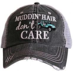 Katydid Muddin Hair Don't Care Women's Trucker Hat