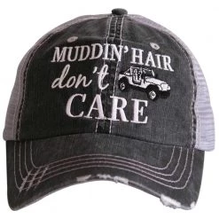 Katydid Muddin Hair Don't Care Women's Trucker Hat